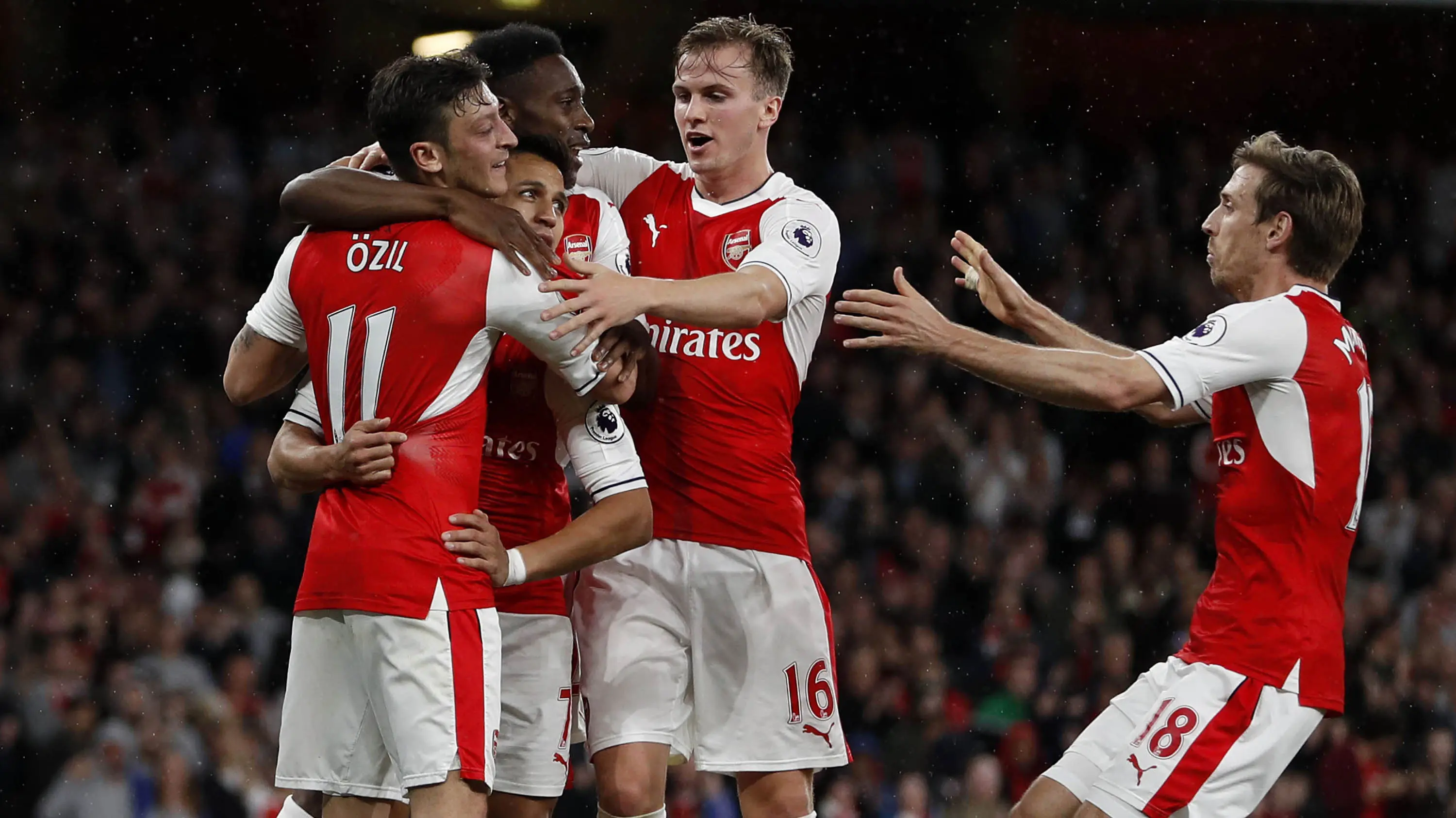 Arsenal merasakan tiga kekalahan pada empat laga pembuka teranyar. (AFP/Adrian Dennis)
