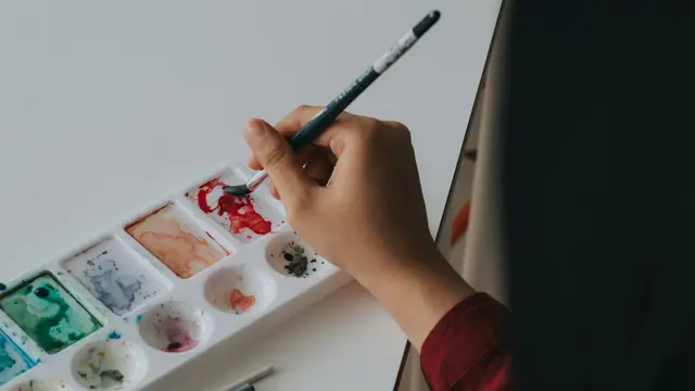 Ilustrasi Melukis (Unsplash)