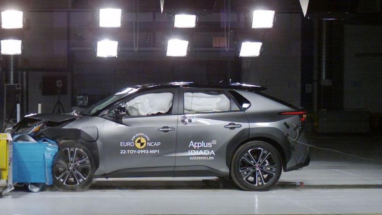 Toyota bZ4X dapat bintang lima dalam uji tabrak Euro NCAP (Euro NCAP)