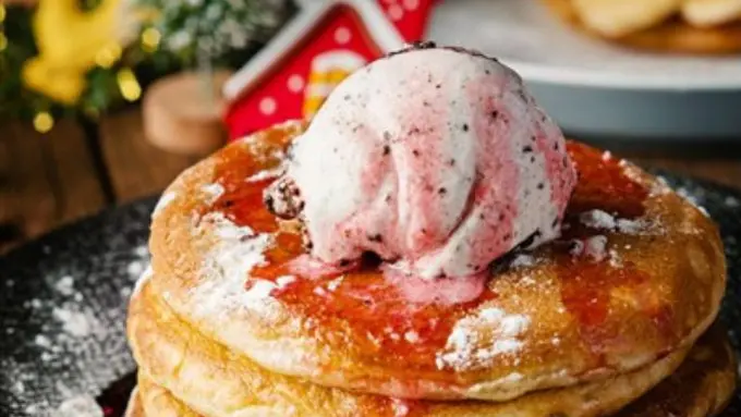 Christmas Sago Pancake