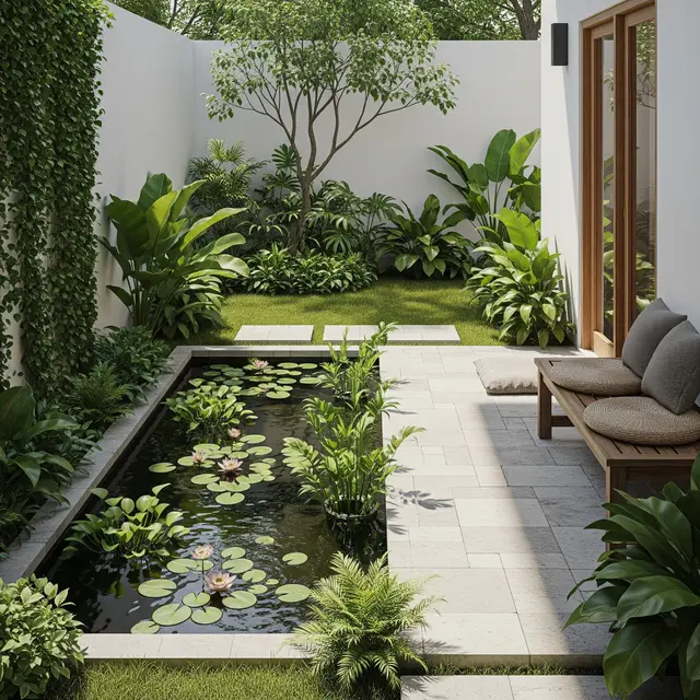 9 Desain Teras Rumah Minimalis dengan Sentuhan Tanaman Tropis, Menciptakan Kesejukan