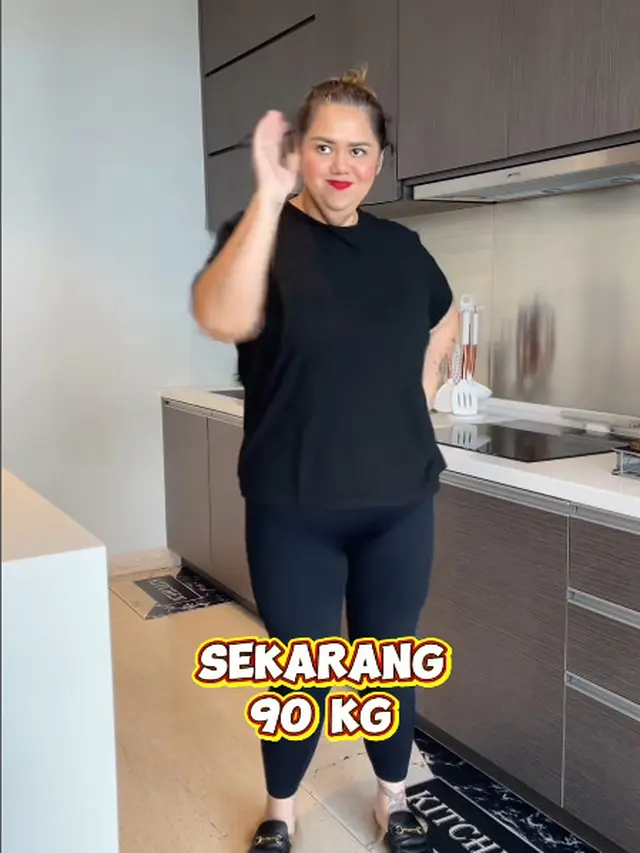 6 Potret Transformasi Jelita Ramlan Adik Olla Ramlan Bikin Pangling, Turun BB 70 Kg