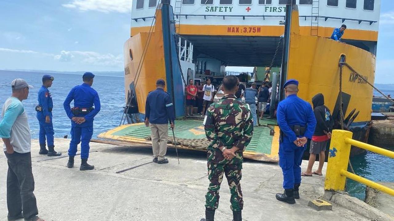 Polda Maluku Perketat Pengawasan Pelabuhan, Pastikan Arus Mudik Lebaran Aman dan Terkendali