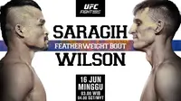 Jeka Saragih akan melawan Wilson di UFC 16 Juni 2024