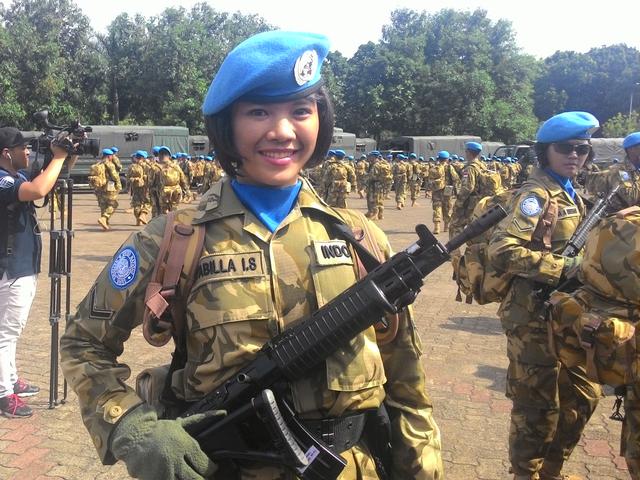 Tugas Ke Lebanon Prajurit Tni Cantik Ini Diputus Sang Kekasih News Liputan6 Com