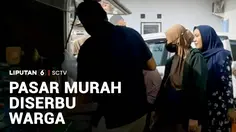 Pasar Murah Diserbu Warga