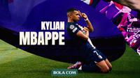 PSG - Ilustrasi Kylian Mbappe (Bola.com/Adreanus Titus)
