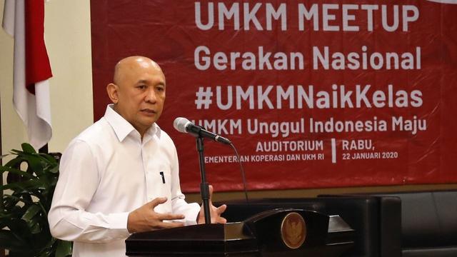 Menteri Koperasi dan UKM Teten Masduki.