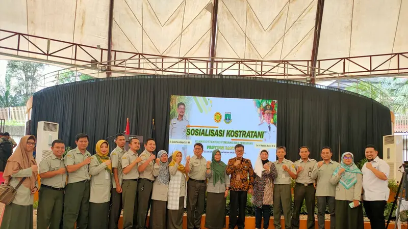 Geliat Kostratani di Provinsi Banten Bikin Greget, Penyuluh Jadi Otaknya Petani