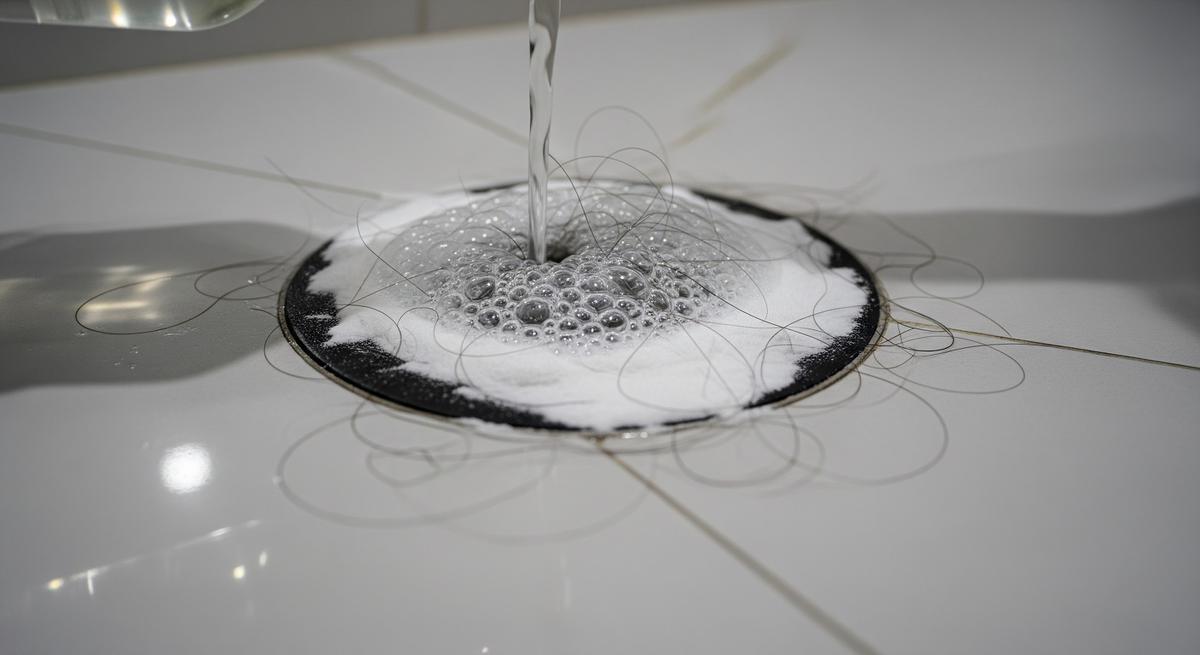 Cara Membersihkan Rambut Rontok di Kamar Mandi Tanpa Harus Menyentuhnya, Praktis dan Higienis