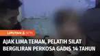 Polisi menggerebek rumah pelatih perguruan silat karena diduga bergiliran bersama rekannya mencabuli seorang gadis berusia 14 tahun. Tiga orang terduga pelaku ditangkap, tiga lainnya kabur dan masih diburu polisi.
