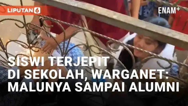 Keisengan pelajar tak jarang mengundang bahaya maupun tawa. Seperti nasib apes siswi SMK di Palu, Sulawesi Tengah ini. Kepalanya terjebak di pintu teralis hingga jadi tontonan seisi sekolah.