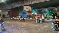 Slipi Kembali Normal Usai Demo Ricuh