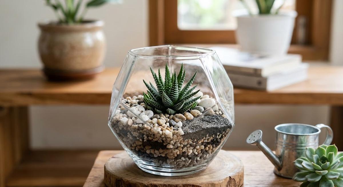 Tanaman Hias Berdaun Kecil yang Cocok untuk Terarium Terbuka