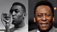 Pele Sang Legenda dari Brasil. Ia mengemas 12 gol selama mengikuti Piala Dunia tahun 1958, 1962, 1966 dan 1970 (Istimewa)