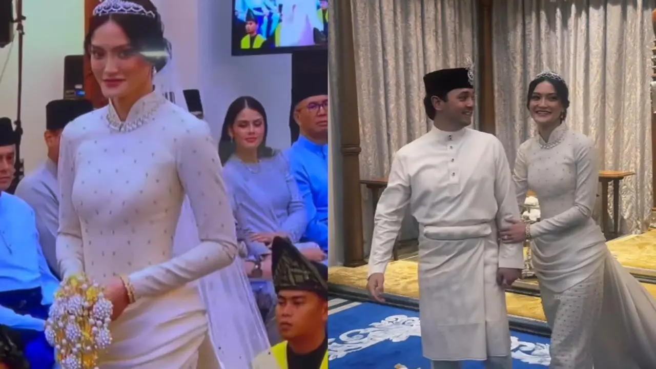 6 Pesona Anggun Tengku Natasya Adnan Anak Artis Senior Enny Beatrice Resmi Dinikahi Pangeran Malaysia, Pakai Gaun Hian Tjen