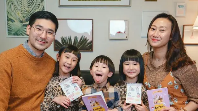 9 Gaya Kompak Outfit Kimbab Family, Bisa Jadi Inspirasi Keluarga