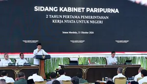Seskab Teddy Ungkap Arahan Prabowo di Sidang Kabinet 2 Tahun Pemerintahan