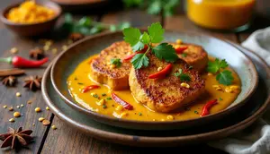 Resep Steak Tempe Saus Kari yang Empuk dan Kaya Rempah