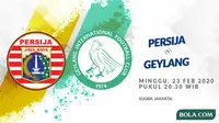 Persija Jakarta vs  Wikipedia Geylang International FC. (Bola.com/Dody Iryawan)