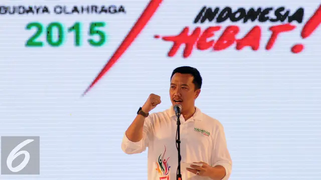 20150909- Haornas ke-32-Jakarta- Menpora Imam Nahrawi