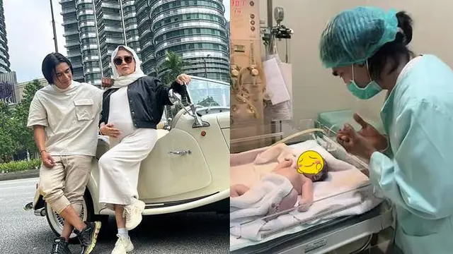 Melahirkan Anak Ketiga, Ini 7 Potret Perjalanan Kehamilan Istri Charly Van Houten