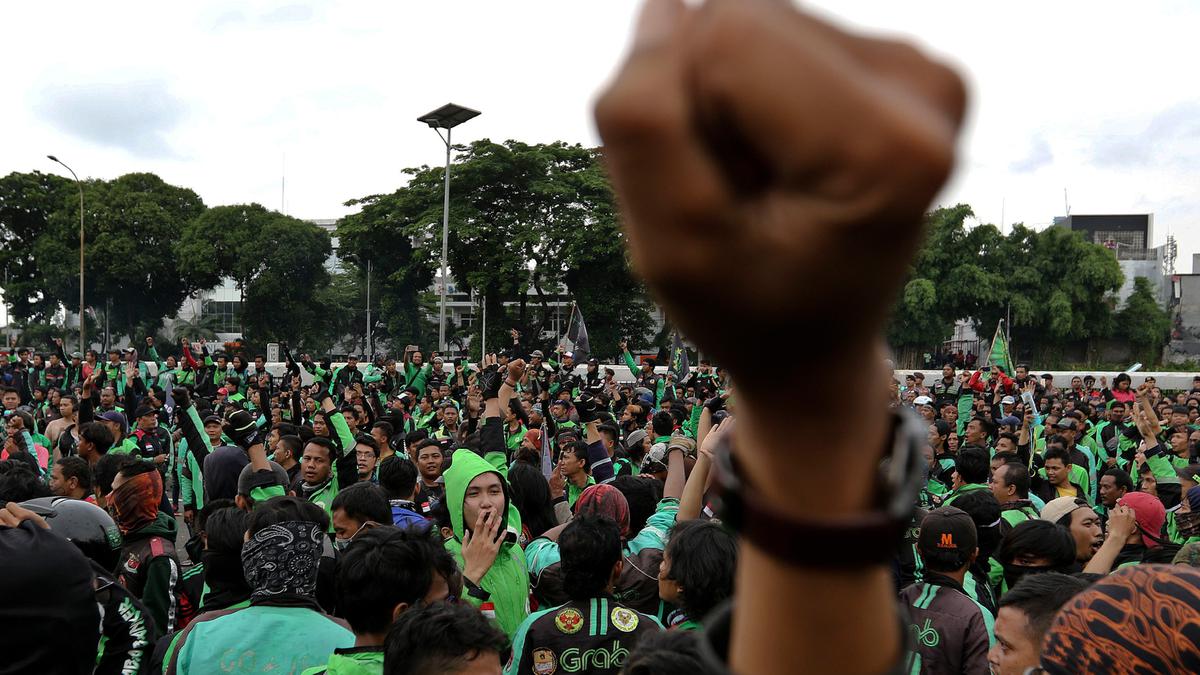 Buruh Ancam Geruduk Kantor Ojol jika Ingkar Bayar THR