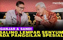 VIDEO: Kode Keras Ganjar Pranowo Temui Sandiaga Uno, Ada Panggilan Spesial