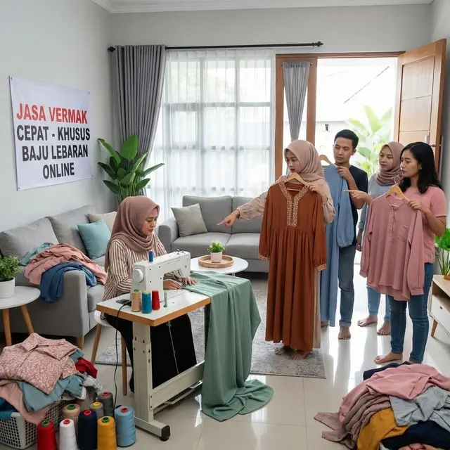 Jasa vermak di rumah (Gemini AI)
