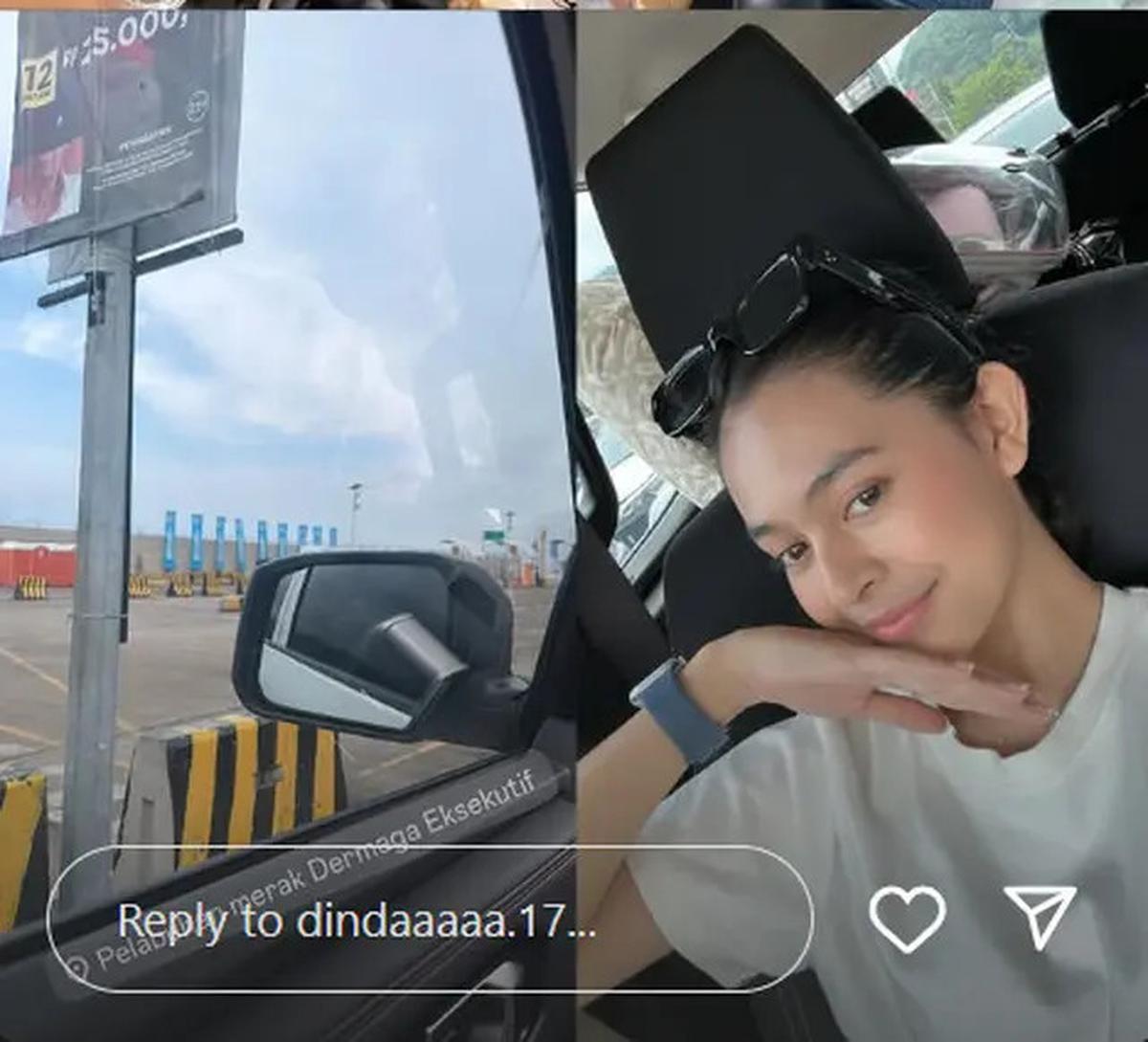 6 Potret Dinda Mahira Mudik Lebaran ke Palembang, Nikmati Perjalanan Lewat Darat
