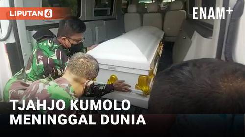 VIDEO: Jenazah Menpan RB Tjahjo Kumolo Dibawa ke Widya Chandra