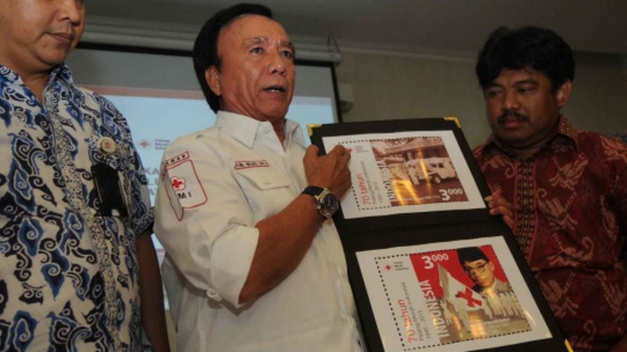 Prangko Bung Hatta semaraki HUT ke-70 PMI