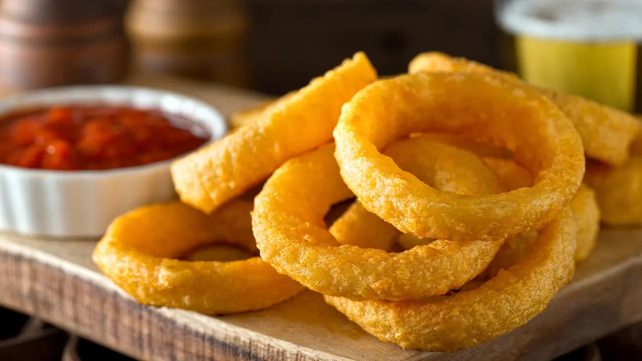 Resep Onion Ring tanpa Tepung Roti