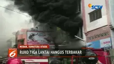 Ayah dan anak jadi korban kebakaran toko bangunan dan cat di Bogor, Jawa Barat.