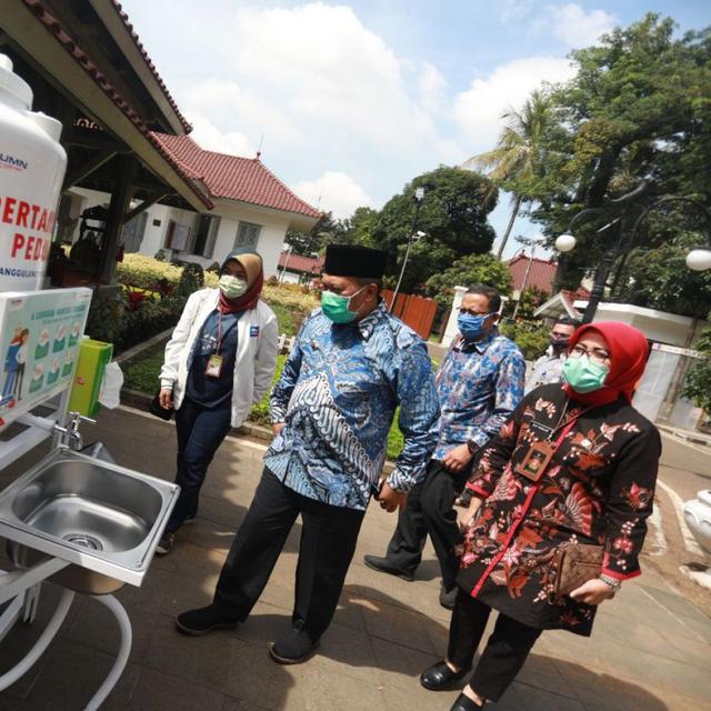 12 Wastafel Portabel Akan Hadir Di Titik Keramaian Bandung Health Liputan6 Com