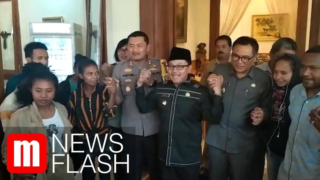 VIDEO: Wakil Walikota Malang Makan Siang Bareng Mahasiswa Papua