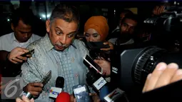 Dirut PT PLN, Sofyan Basir mengatakan apabila perlu, pihaknya akan mengajak KPK bekerja sama dalam pengawasan proyek listrik 35.000 MW tersebut, Jakarta, Senin (30/5/2016). (Liputan6.com/Helmi Afandi)