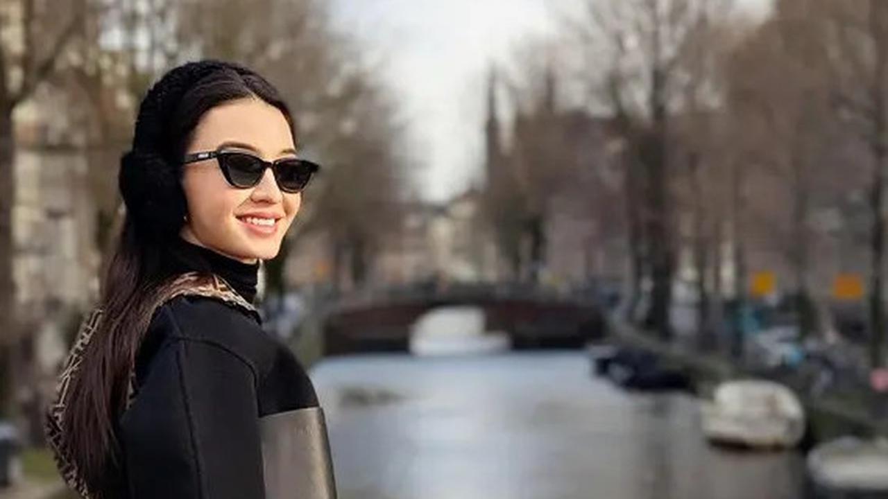 Cantik Elegan, Penampilan Modis Raline Shah saat Liburan di Amsterdam Belanda dengan Outfit Monokrom