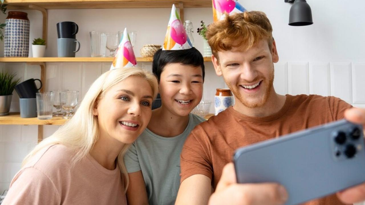 Ilustrasi Foto Selfie
