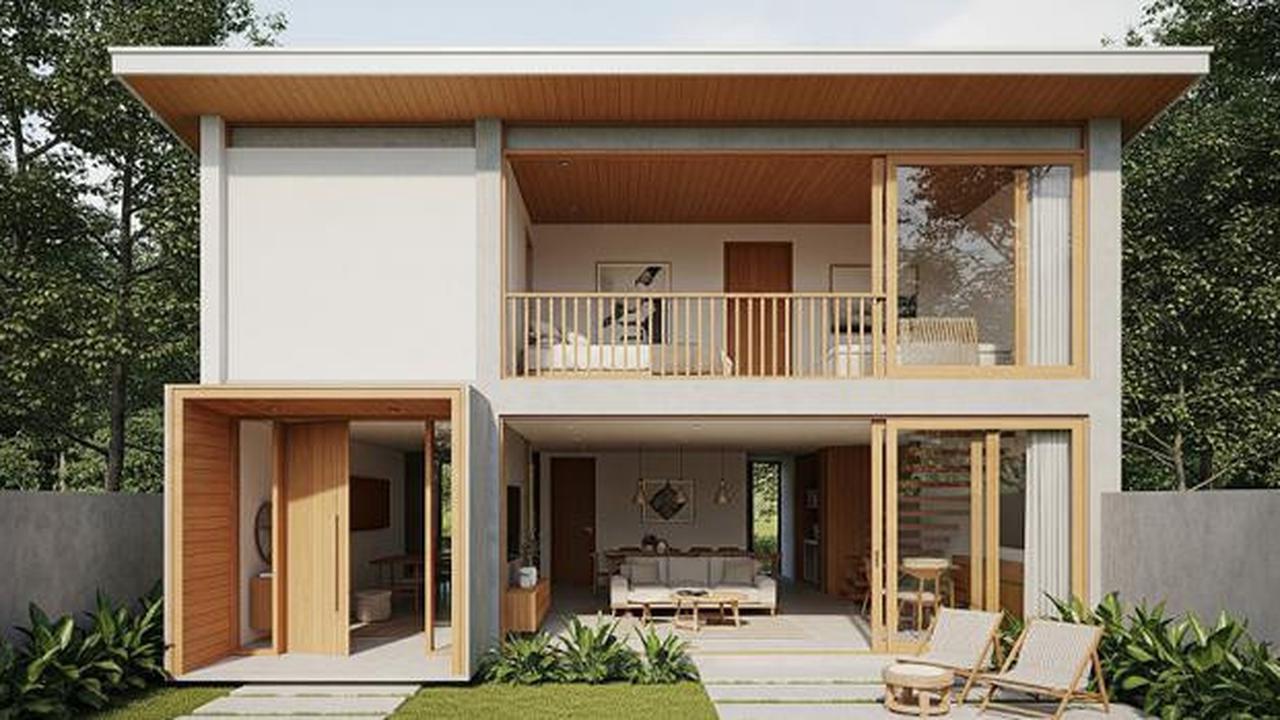 7 Desain Rumah Mini Modern dengan Mezzanine, Estetik dan Bikin Betah