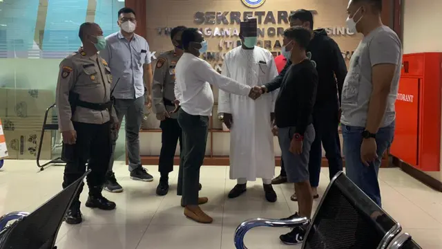 Foto dari Imigrasi terkait insiden kekerasan pada diplomat Nigeria.
