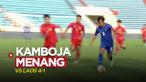 Cover video highlights Laos vs Kamboja di Grup B sepak bola putra SEA Games 2021 (Foto cover: capture video SNTV), Senin (9/5/2022) sore hari WIB.