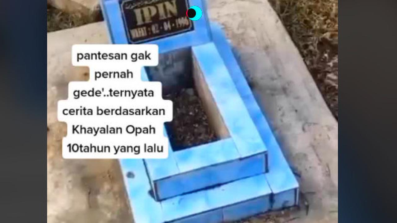 Viral Video Penemuan Makam Upin Ipin, Warganet Ramai Bercocoklogi