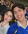 El Rumi dan Syifa Hadju nonton Chelsea (instagram.com/elelrumi)
