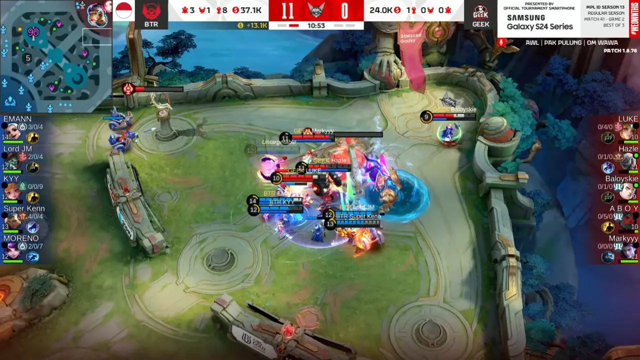 Hasil MPL ID S13 Hari Ini 26 April 2024: Bigetron Alpha Bungkam Geek Fam 2-0 dalam Match Berat Sebelah!