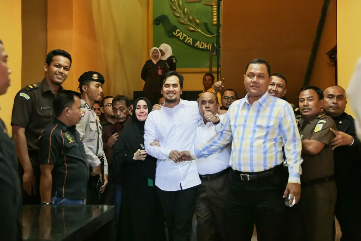 Saipul Jamil dan kuasa hukum