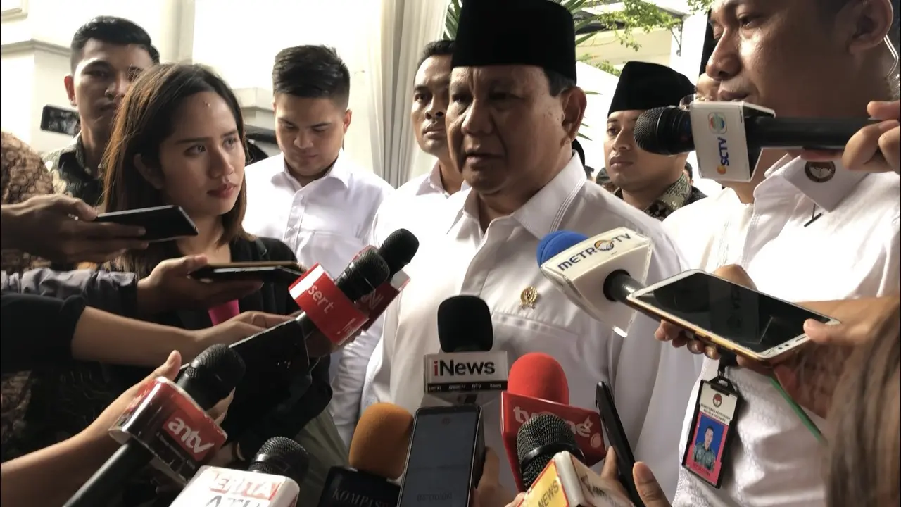 Menteri Pertahanan Prabowo Subianto