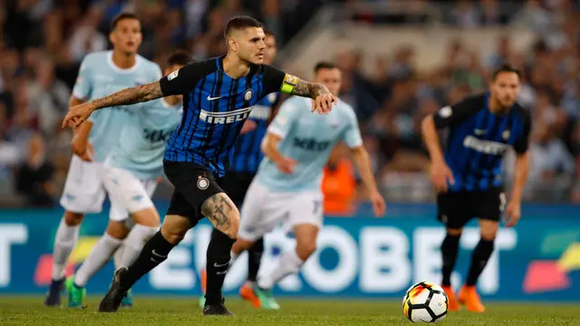 Inter Milan Menang Dramatis atas Lazio