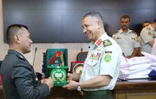 FOTO: Kolonel TNI AD Pertama Lulus Pendidikan Pertahanan Nasional Yordania