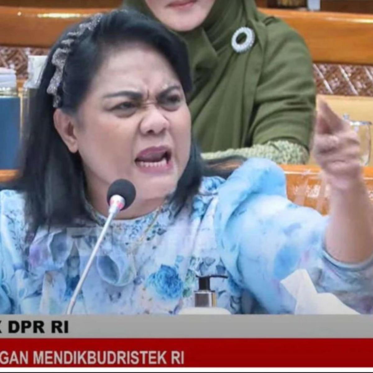 8 Potret Anita Jacoba, Anggota DPR yang Viral Marahi Nadiem Makarim Saat Rapat